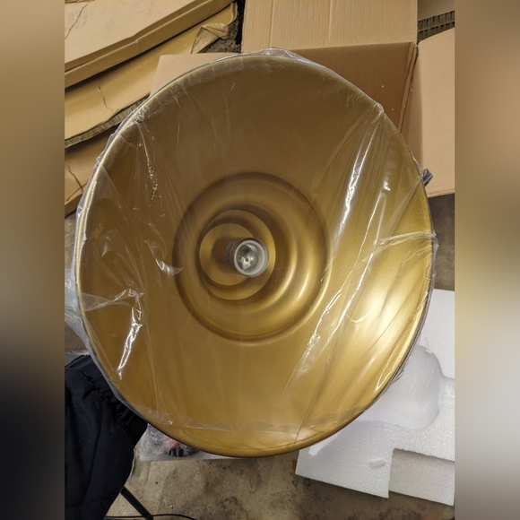 Farmhouse Bronze Pendant Light, HWH Industrial Hanging Light Fixture Adjustable - Picture 9 of 16